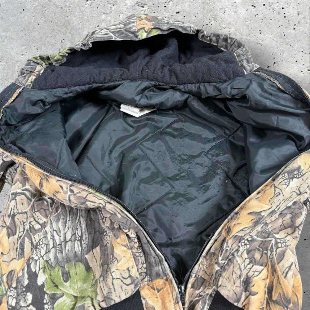 Commander Sportsman Apparel Camo Jacket Youth 16 Regular Hunting Hooded Coat - Picture 9 of 12
